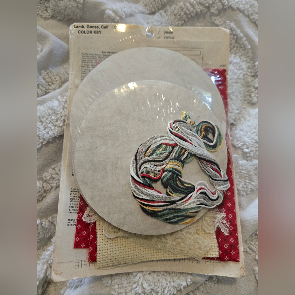 NOS Christmas in the Country Cross Stitch Kit NIP - Picture 7 of 7